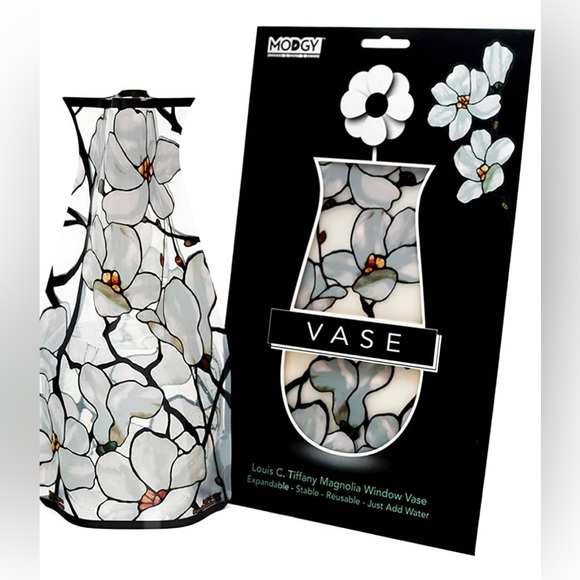NWT/2 Modgy Expandable/reusable vases. Gustav Klimt/the Kiss & multi color Rize - Picture 2 of 10